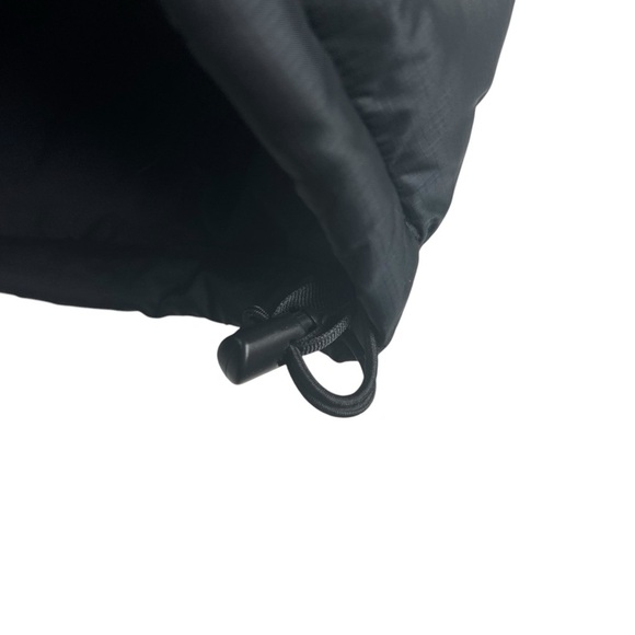 EDDIE BAUER EB TEK Goose Down Men's Black Puffer Vest Size Medium Full Zip - Picture 8 of 9